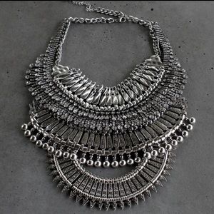 Handcrafted statement necklace